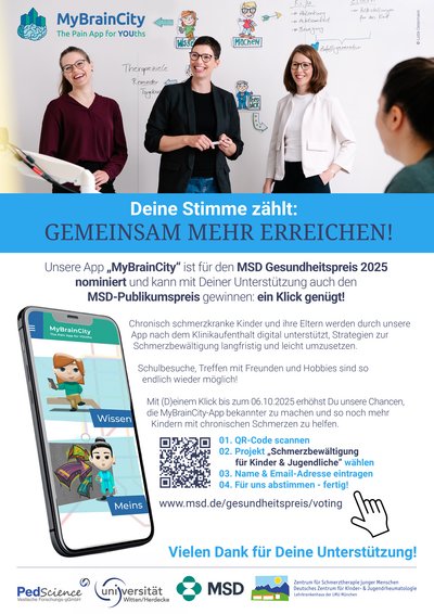 PedScience MSD Publikumspreis 2025 PedScience MSD Publikumspreis 2025