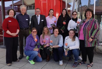 Begrüßung neuer Mitarbeiter*innen Begrüßung neuer Mitarbeiter*innen