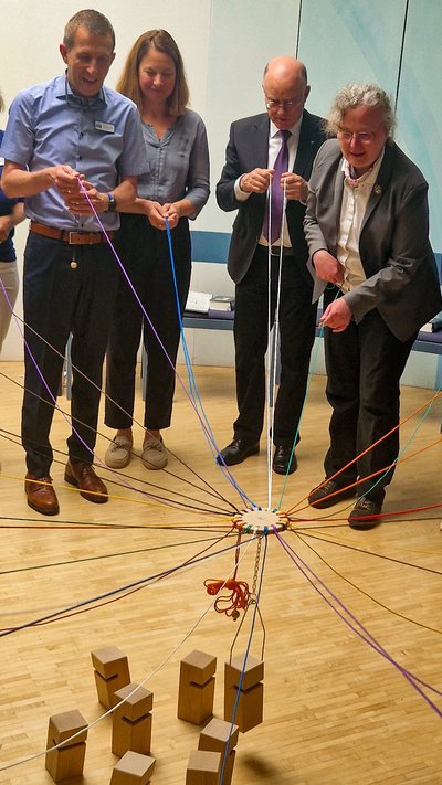 Tower of Power Gruppenbild spielerisch-interaktive Andacht