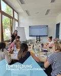 Praxisanleiterinnen bei der Fortbildung