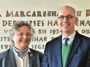 Vorstand Oberin Constanze Schlecht und Jan Dreher Vorstand Oberin Constanze Schlecht und Jan Dreher